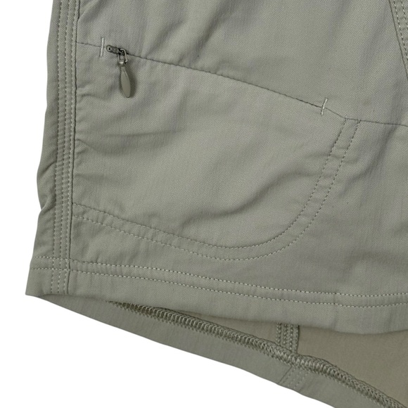 The North Face Women’s Khaki Stretch Nylon Drawstring Hiking Shorts – Size M - Picture 4 of 11